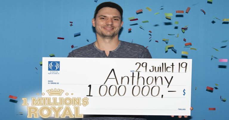 $1 Million royal lottery winner Anthony Ciambella