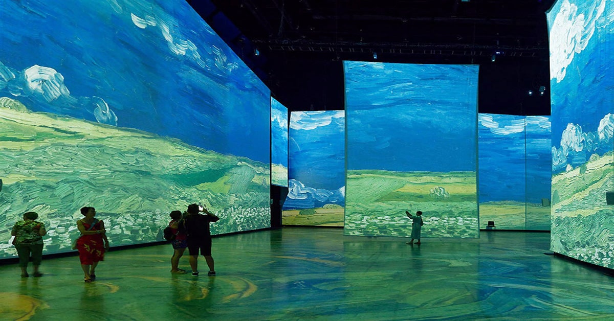 Van Gogh exhibition in Montreal