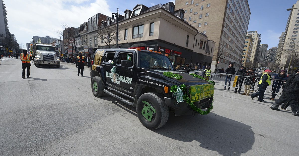 Montreal 196th St Patrick's Parade