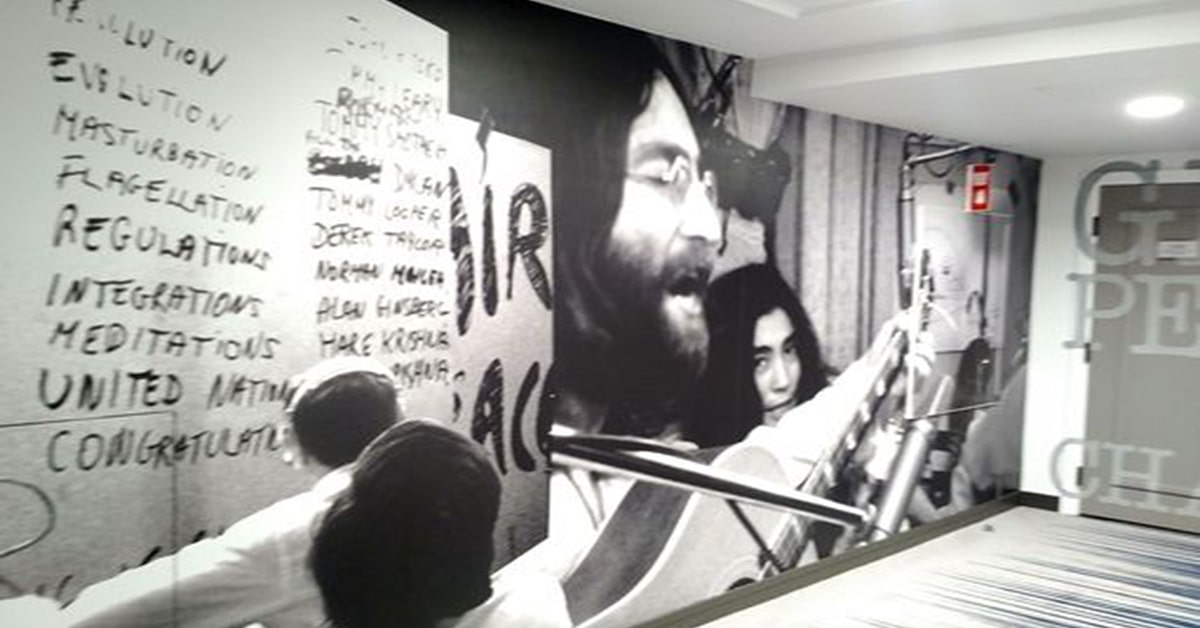 John and Yoko Give Peace a Chance â€” 50 years later