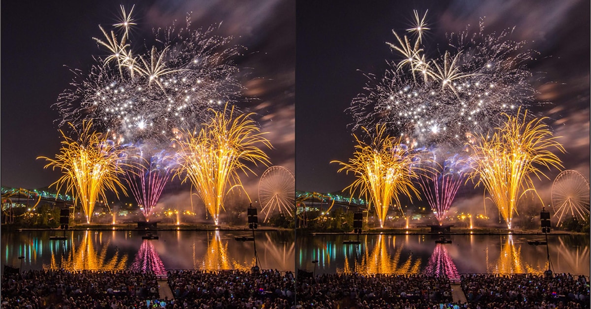 Montreal fireworks