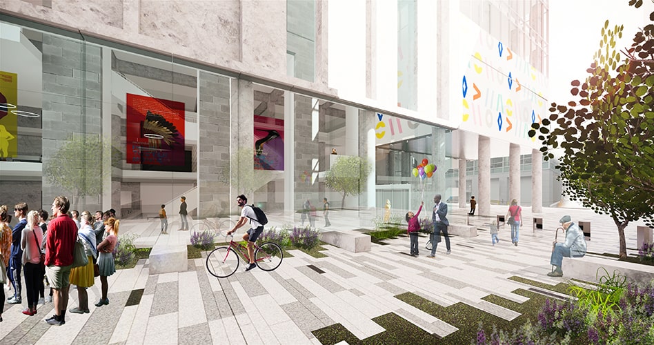 McCord Stewart Museum facelift garden