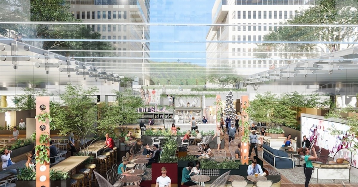 Montreal beer garden