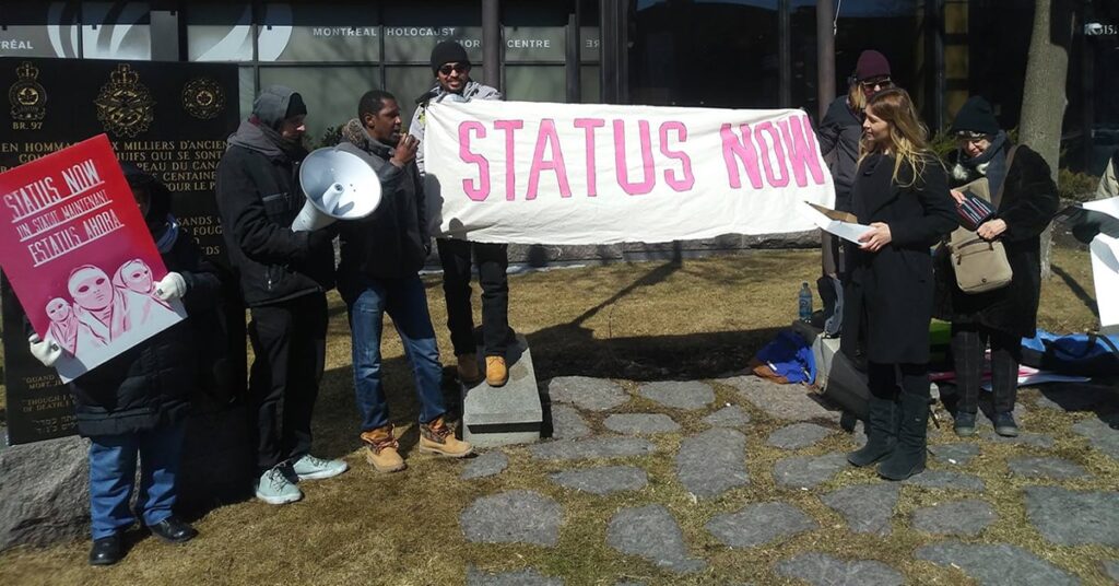 Montreal Roma family facing deportation – Rally outside Montreal Holocaust Museum to show support