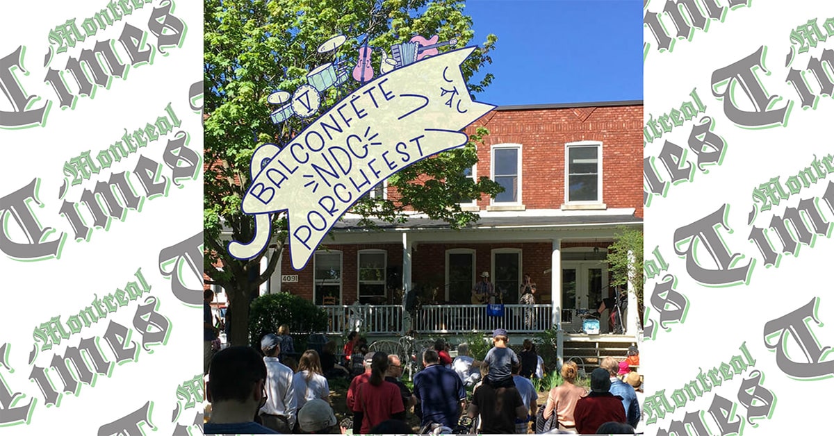 Porchfest N.D.G. kicks off summer