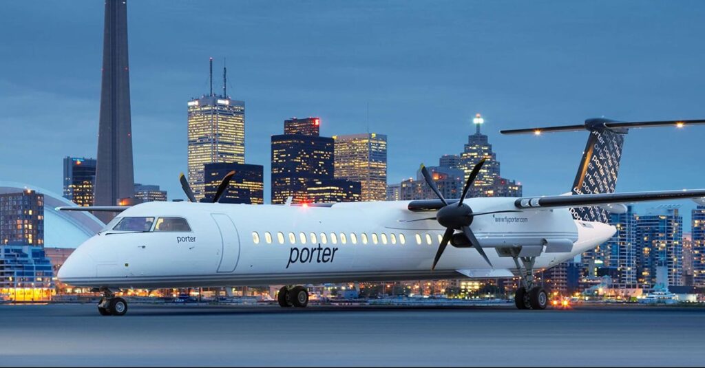 Porter Airlines moves restart