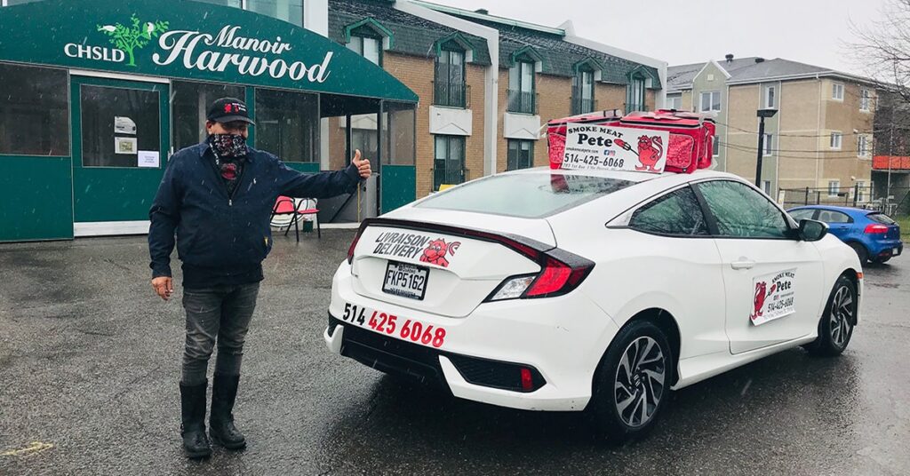 Smoke Meat Pete paying it forward