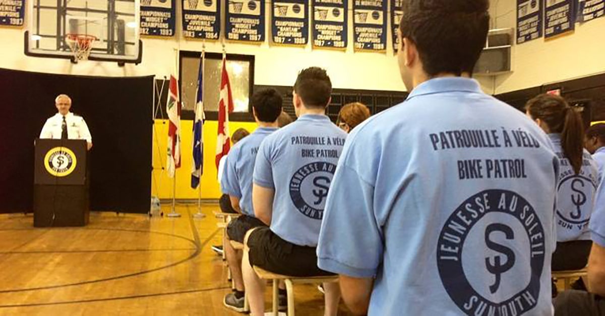 Seniors at the Heart of Sun Youth’s Bike Patrol