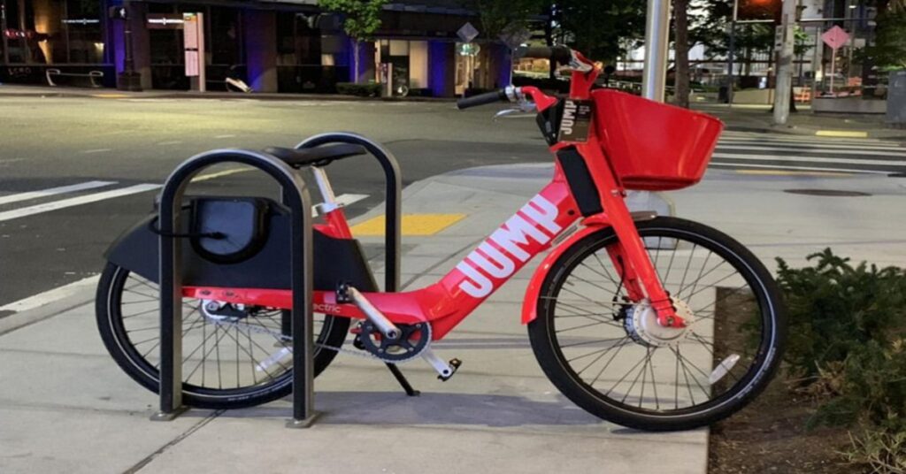 JUMP Uber bikes
