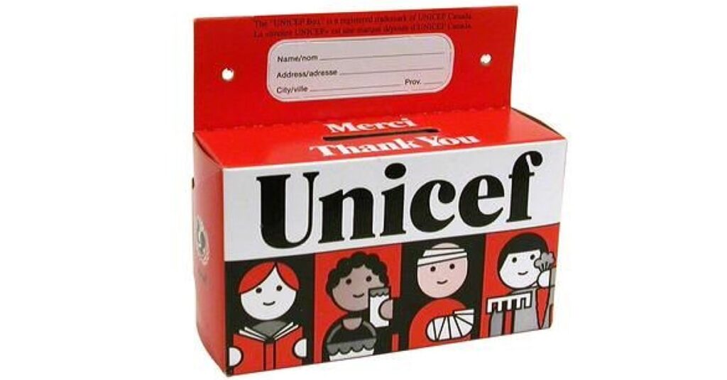What happened to the UNICEF box?