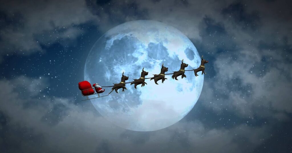 Air traffic has cleared Santa for take-off – Santa tracking APP from NORAD