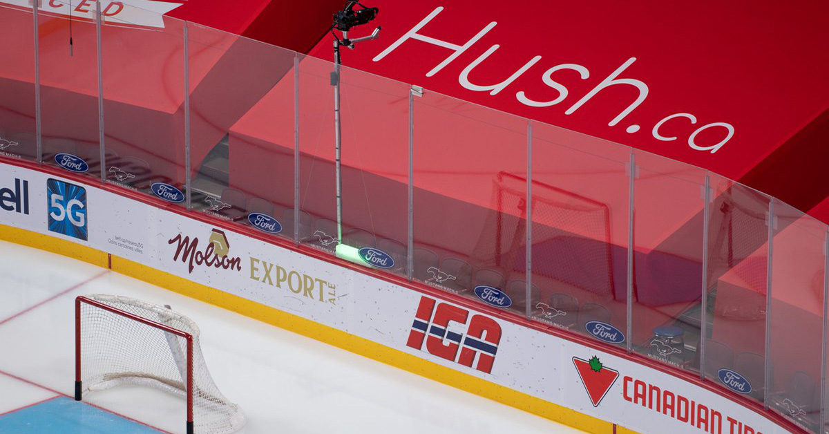 Hush becomes the official weighted blanket of the Montreal Canadiéns