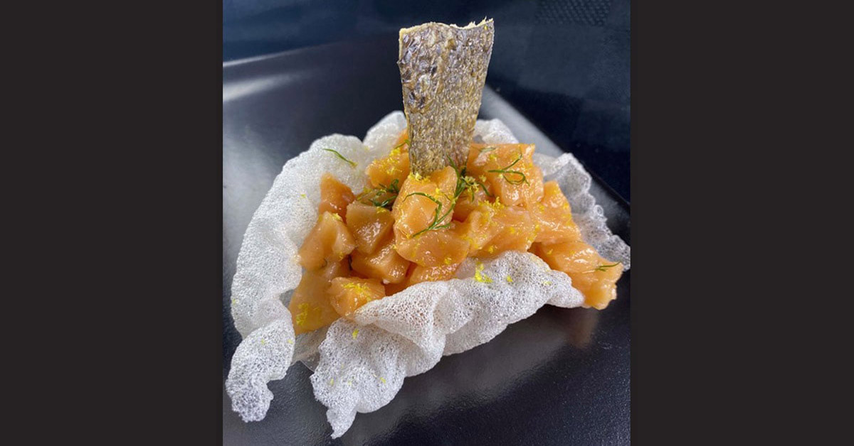 salmon tartar