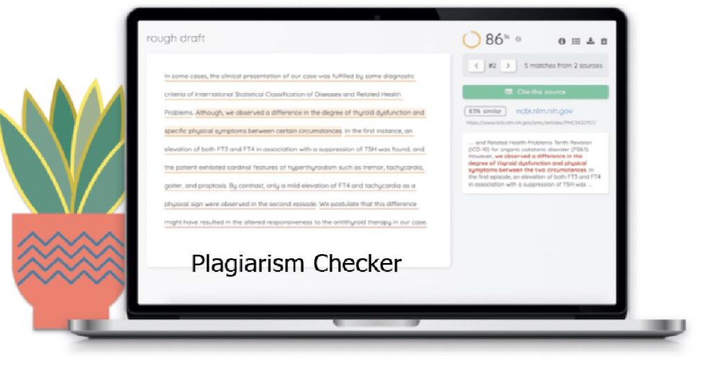The importance of running your thesis through a plagiarism checker