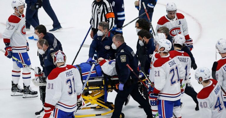 Vicious hit over shadows Canadiens win
