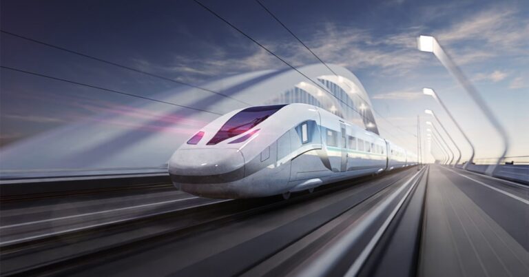 New Canadian high speed train