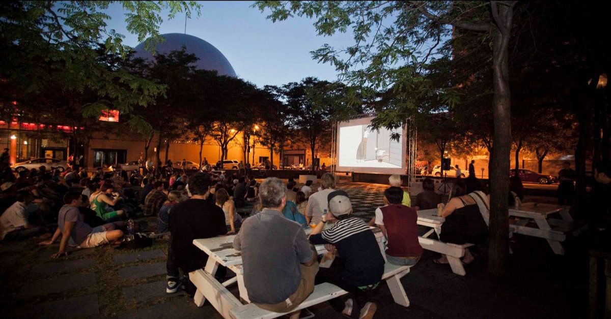 outdoor cinema