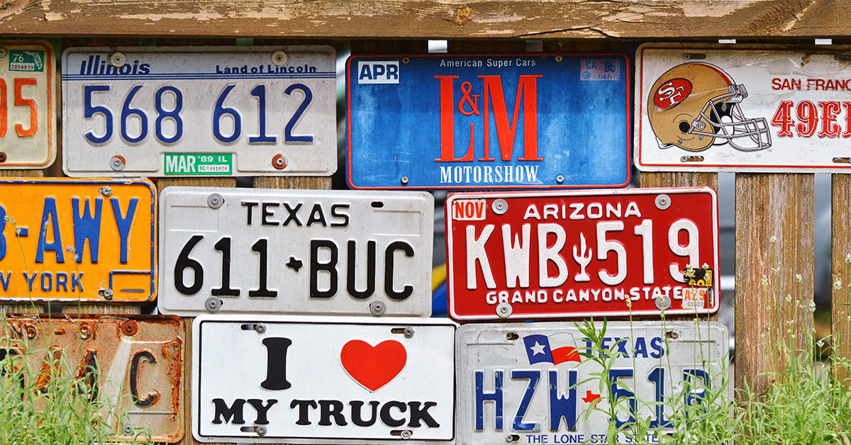 Number plates