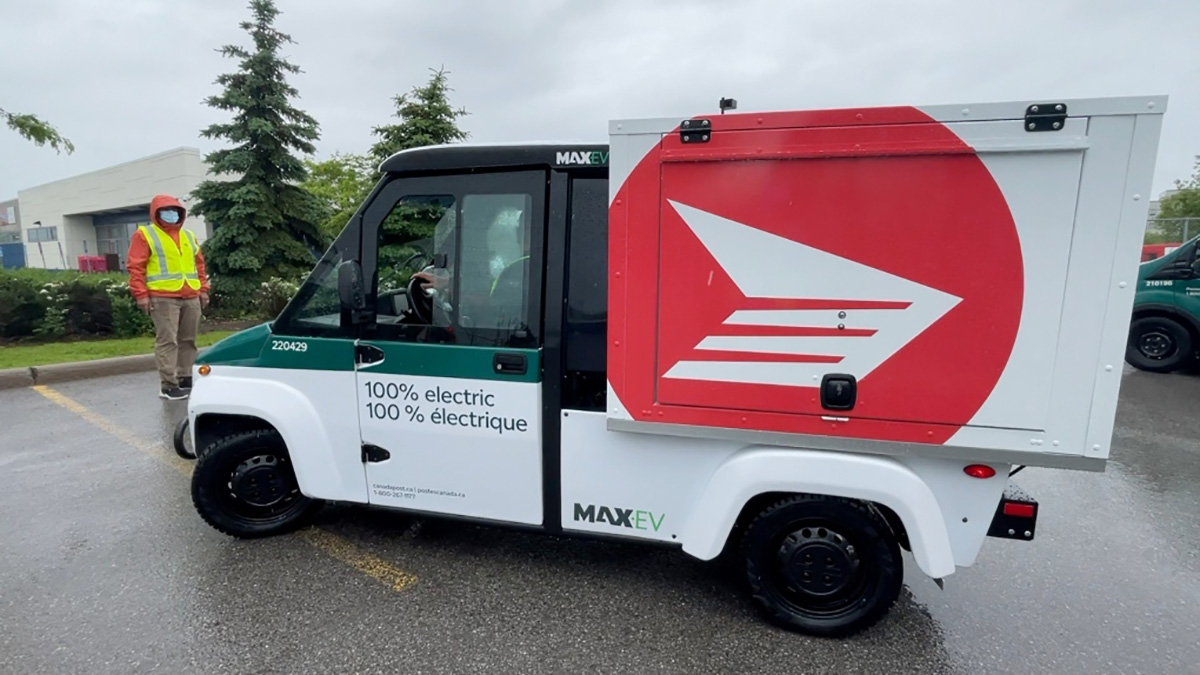 Canada Post goes All-electric