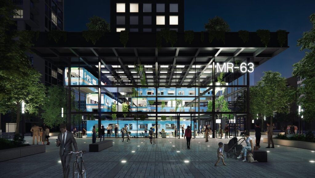New cultural complex in Griffintown made of the old Metro cars MR-63