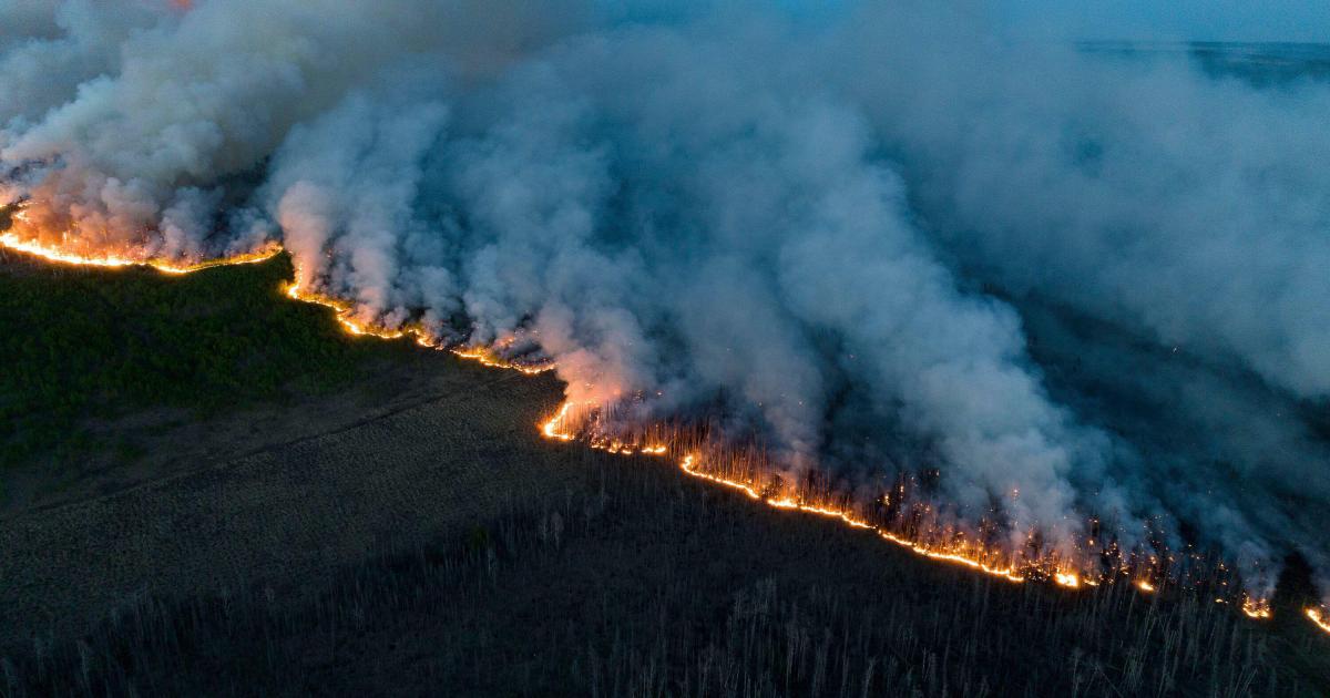 Canadian wildfire