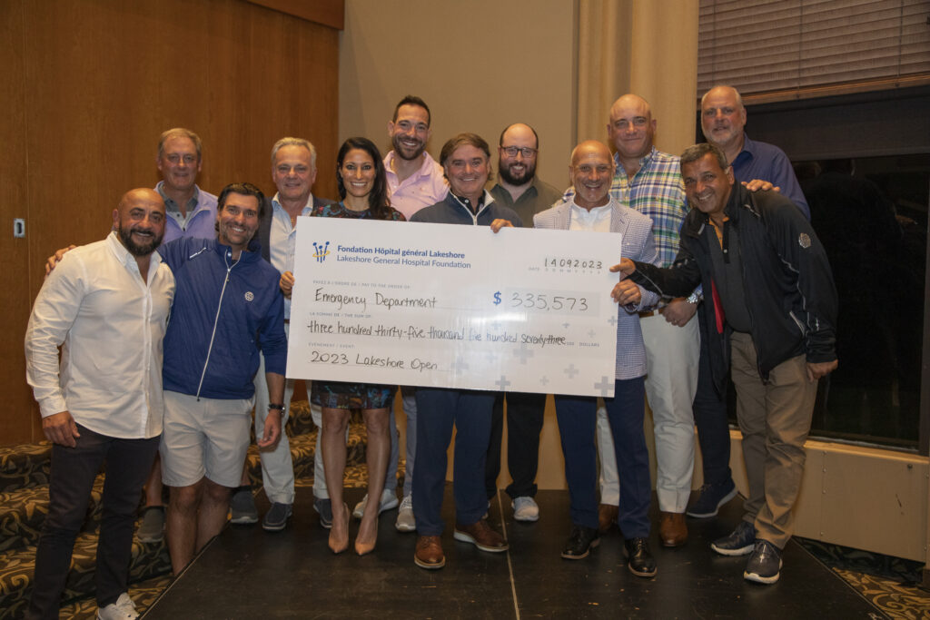 Lakeshore General Hospital Foundation raises a record $335,573 at Lakeshore Open
