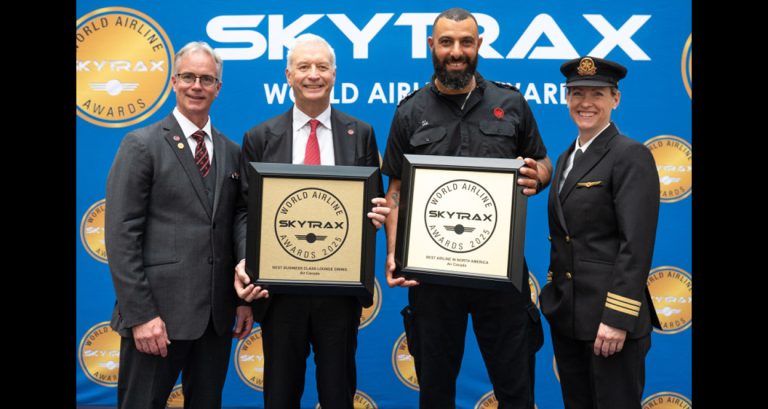 Air Canada wins Skytrax award for Best Airline in North America