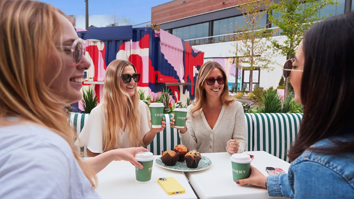 Terrasse season is here at Urban PArk