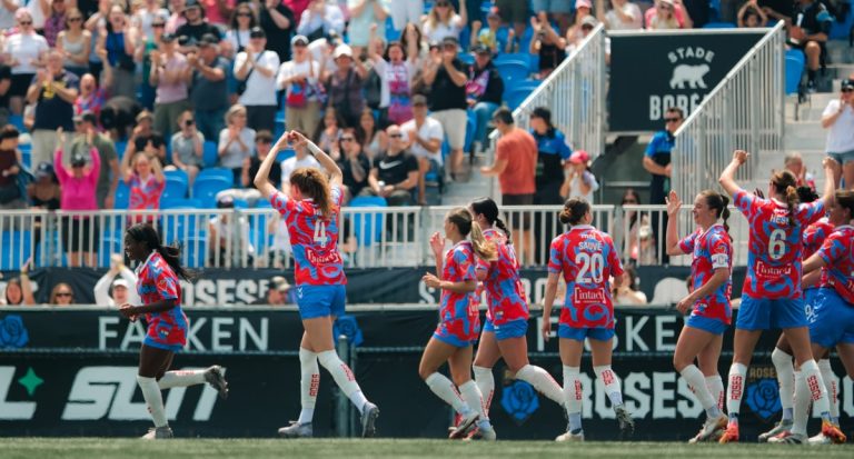 Montreal Roses in full bloom atop NLS table