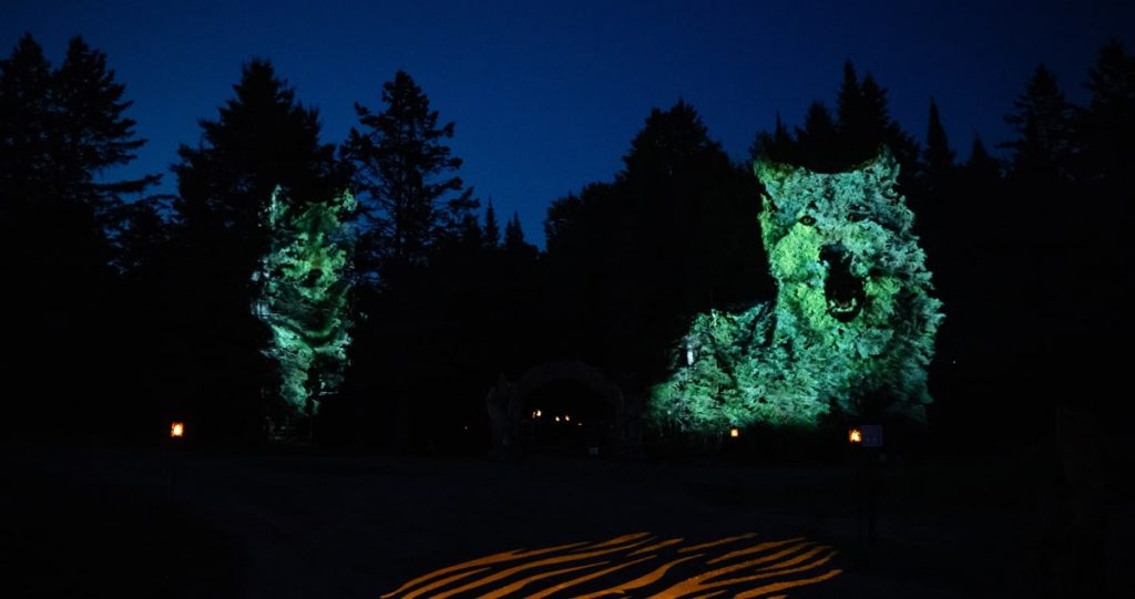 Parc Omega debuts new night walk immersive experience