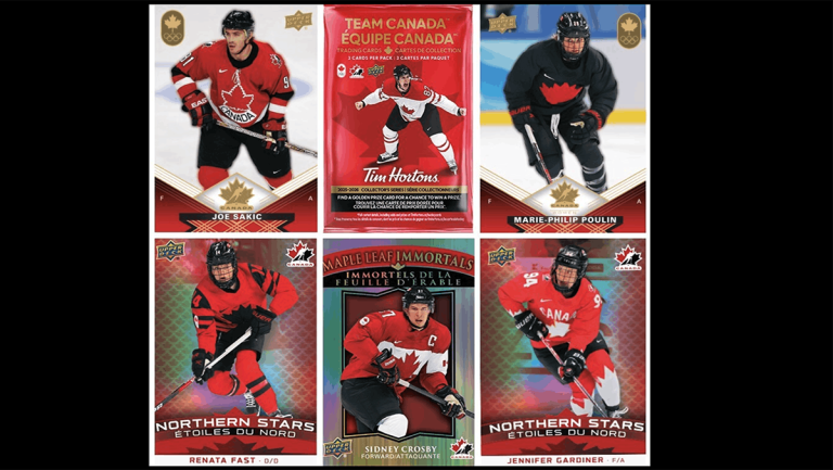Tim Hortons Olympic hockey cards