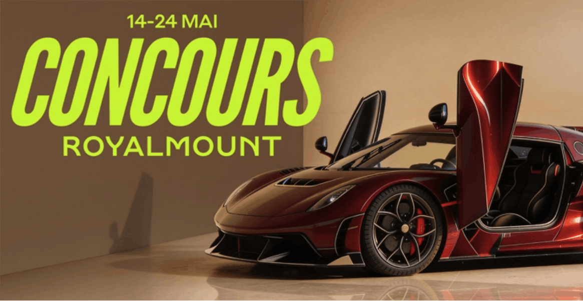 ROYALMOUNT Reveals Incredible Full 2026 Concours ROYALMOUNT Lineup for Montreal Race Week