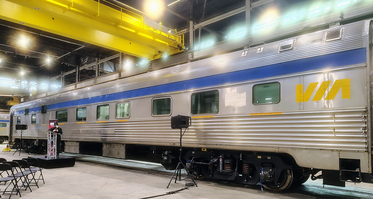 VIA Rail Announces $150 Million Sleeper Car Renovation Project