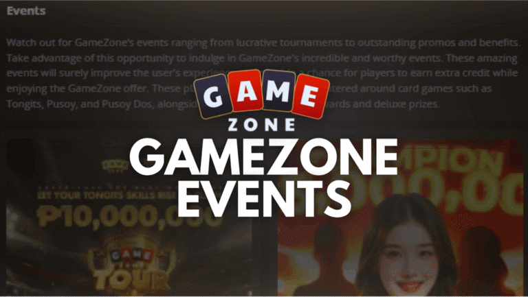 GameZone Events: Your Guide to Preparing for Future Tongits Tournaments