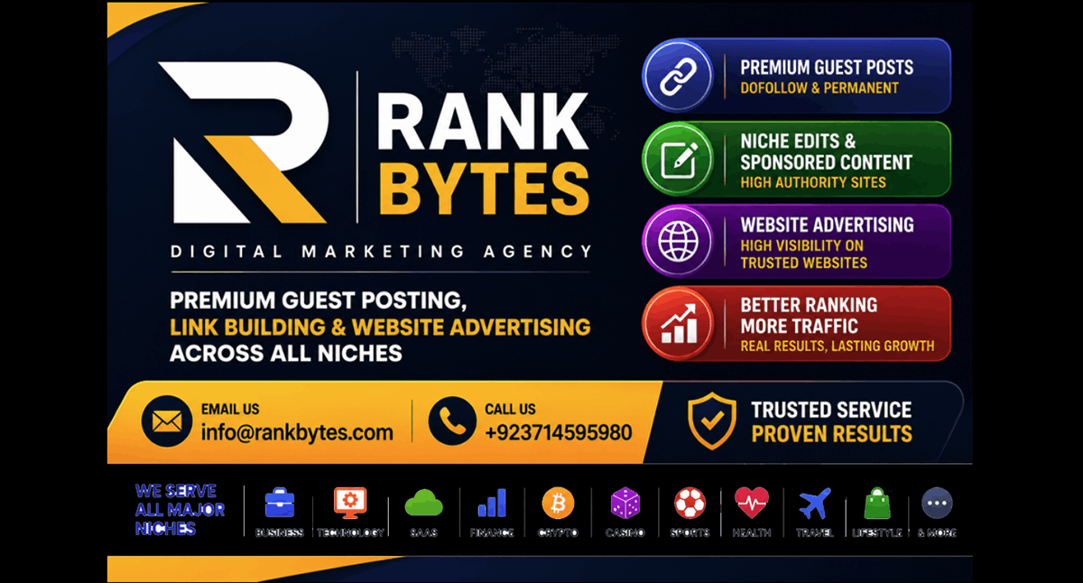 Rank Bytes – Affordable Guest Posting Packages with Powerful White Hat Link Building
