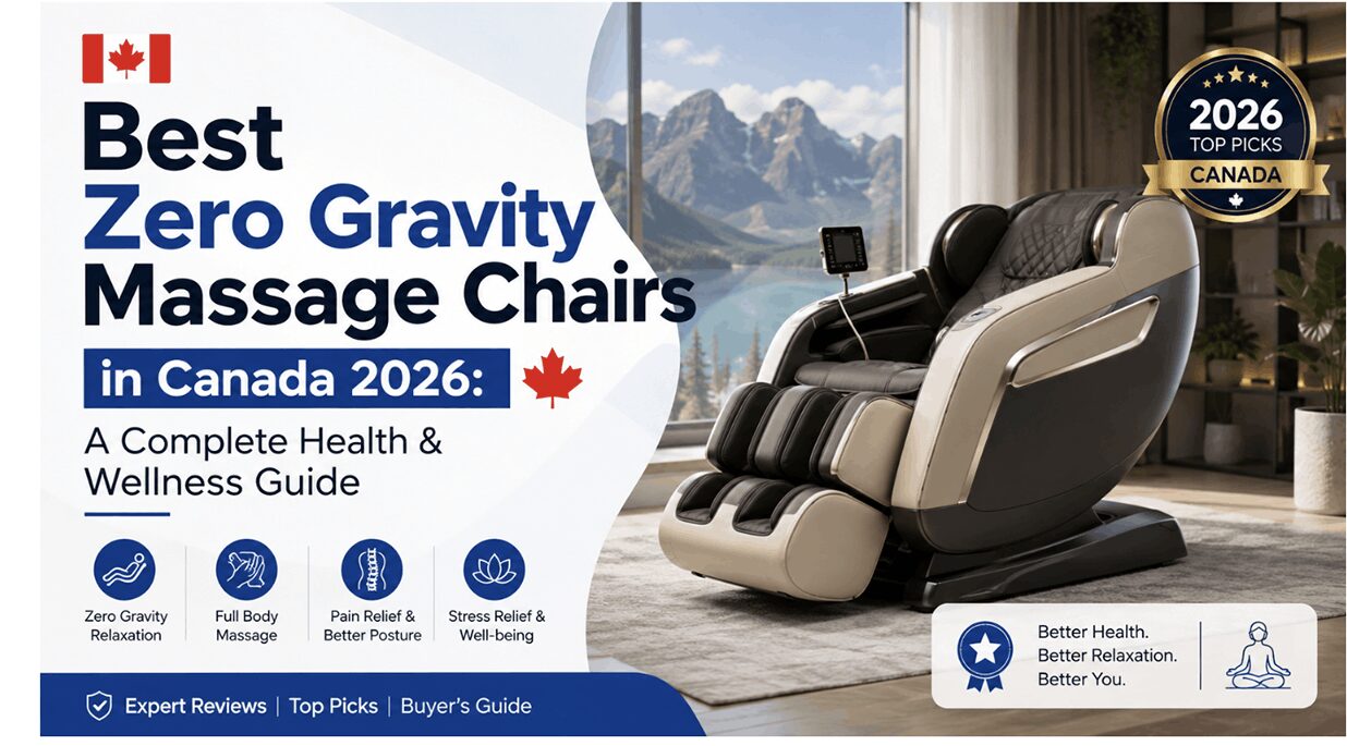 Best Zero Gravity Massage Chairs in Canada 2026: A Complete Health & Wellness Guide