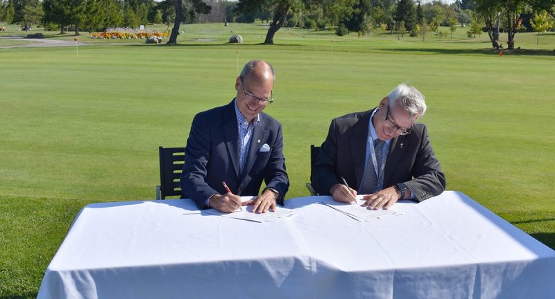 Golf Dorval signs agreement with City to remain near airport