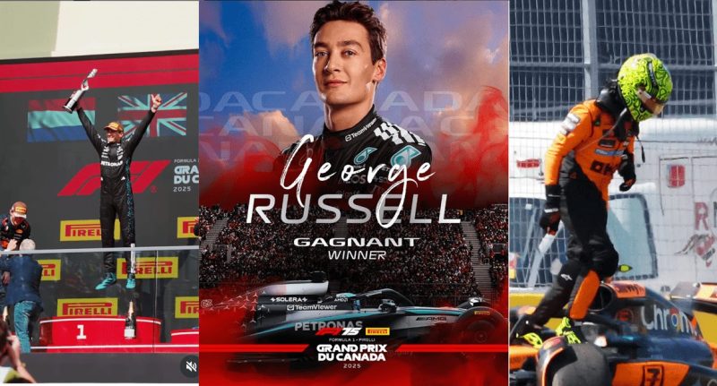 George Russell wins Canadian Grand Prix