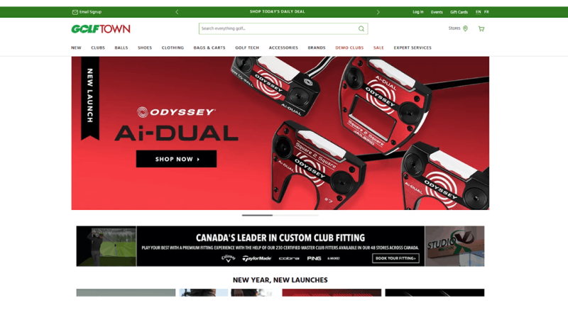 Golf town 1 supplied