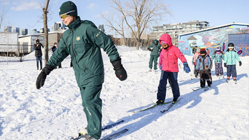 Lachine Canal winter activities