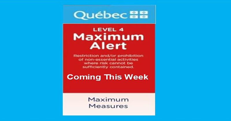 Montreal and Quebec City to be upgraded to Red Alert