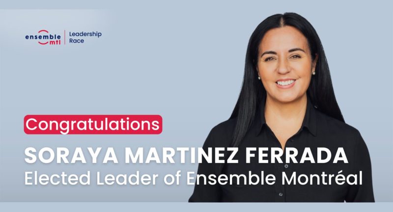 Soraya Martinez Ferrara elected new Mayor of Montreal