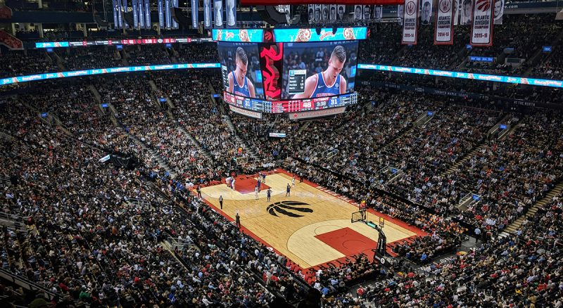 Canadian love the NBA